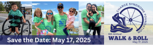 Save the date for the 6th Annual Walk and Roll for CHARGE May 17, 2025