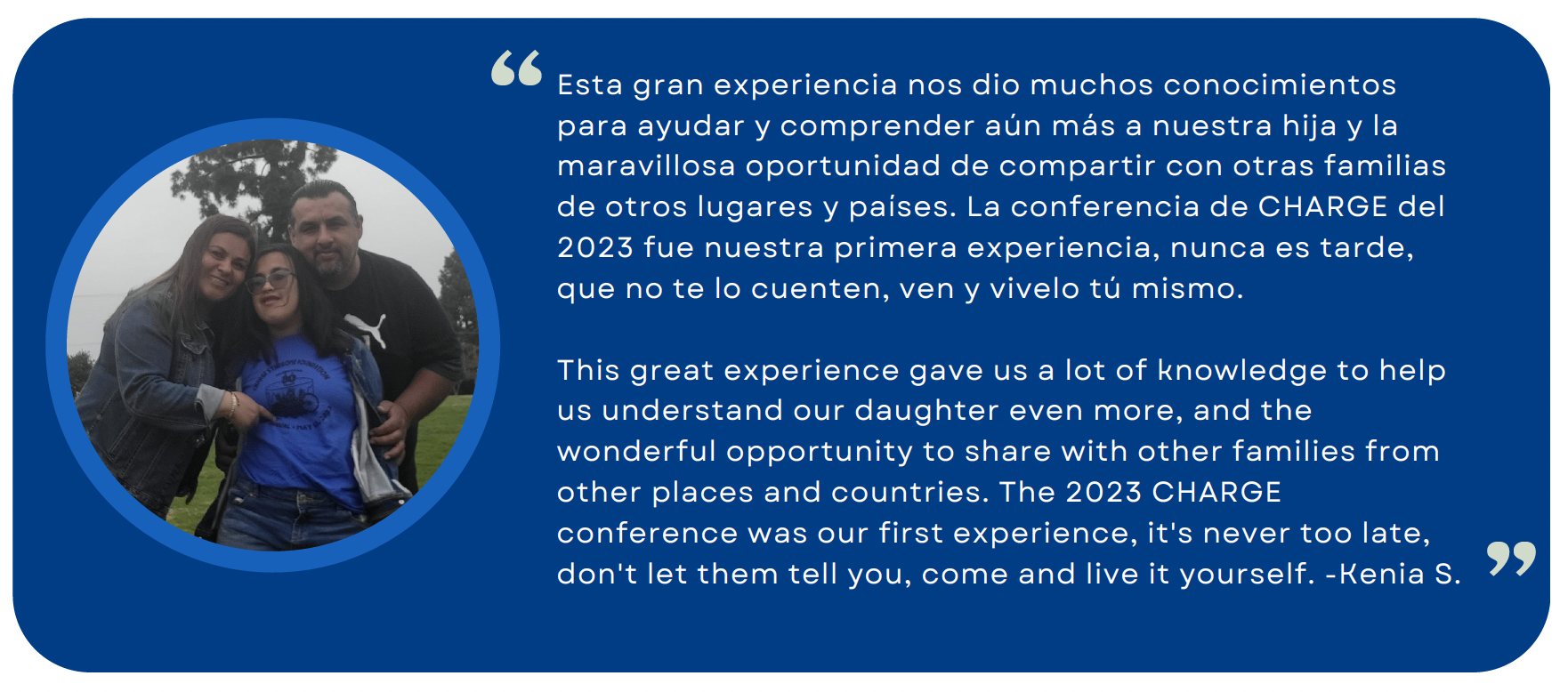 Conference Family Quote