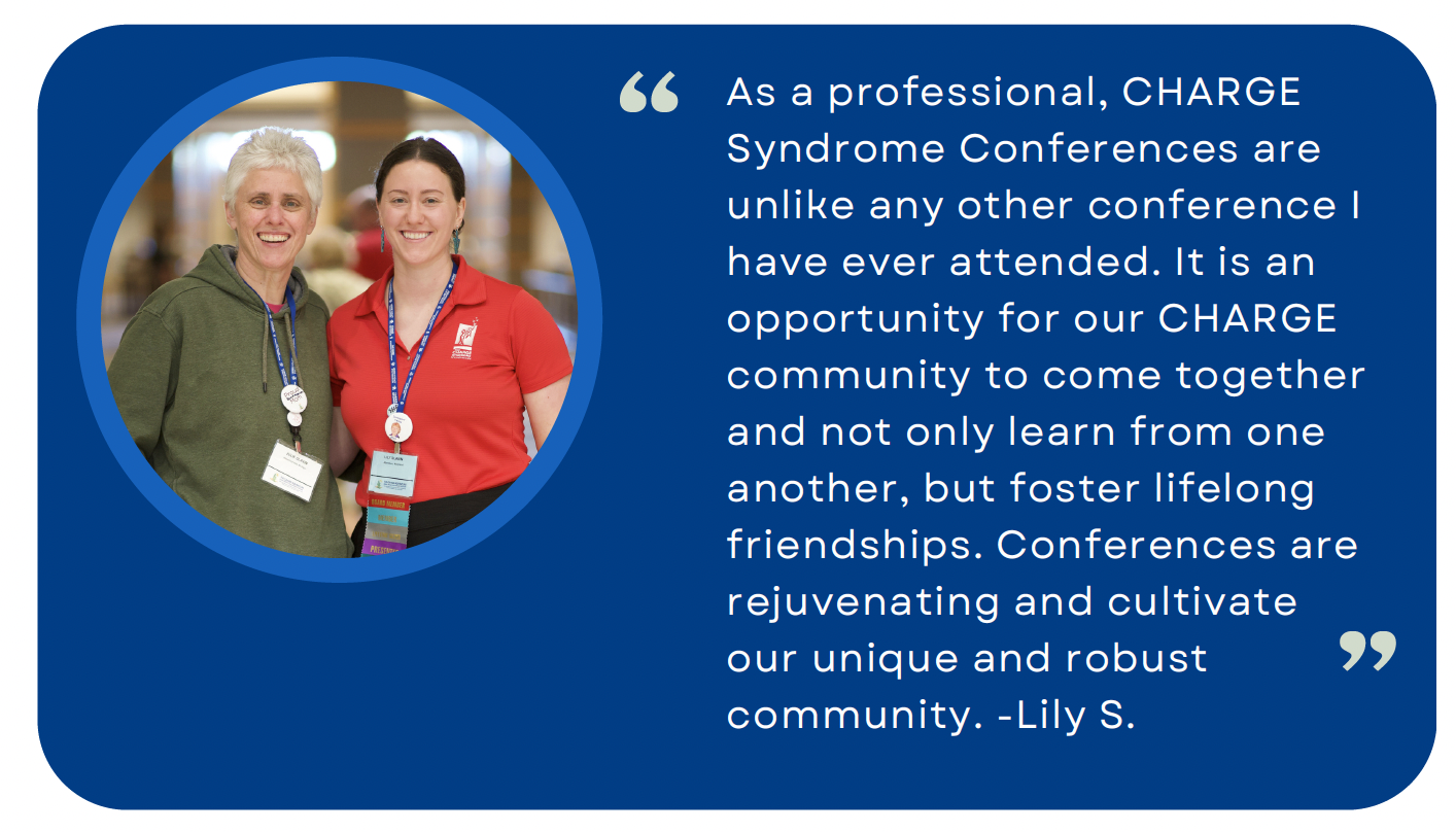 Professional at Conference
